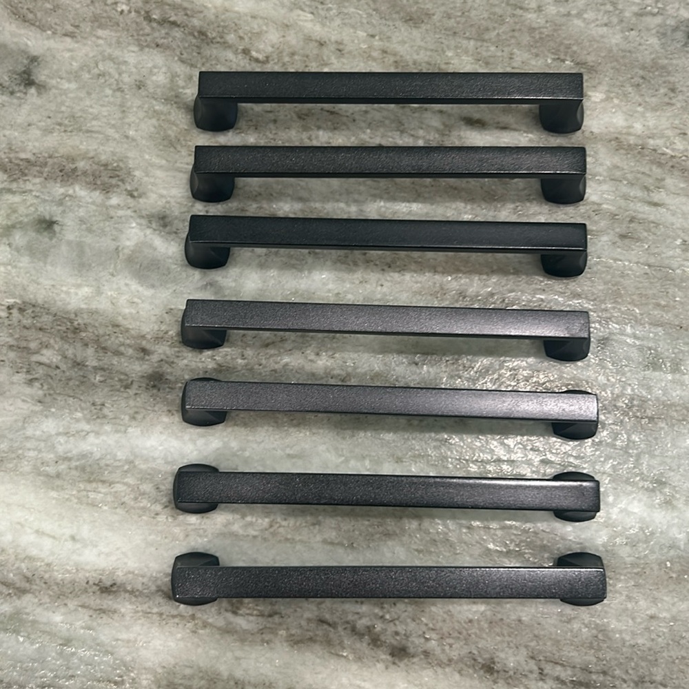 Lot of 7 bronze cabinet handles hardware liberty Mandara